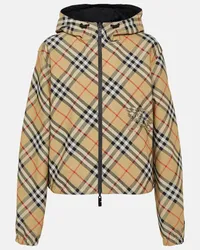 Burberry Impermeabile Burberry Check Beige