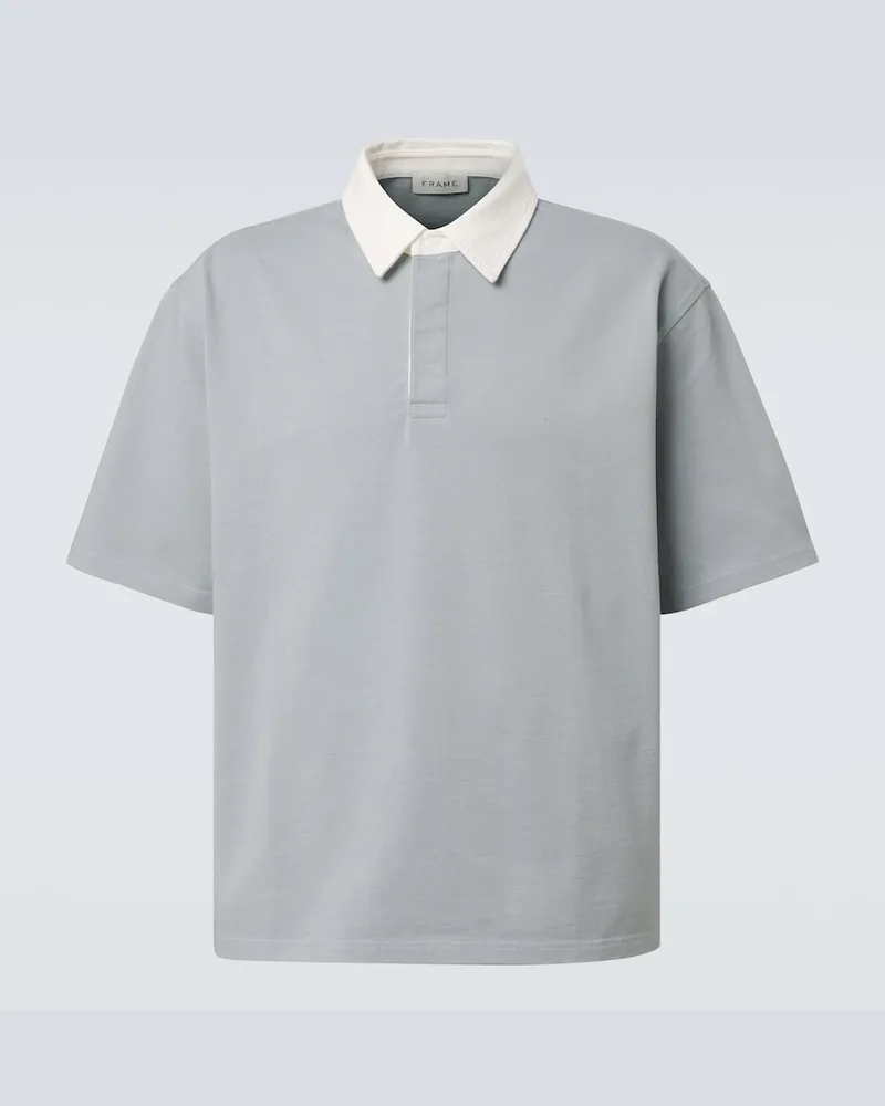 Frame Denim Polo in cotone Blu