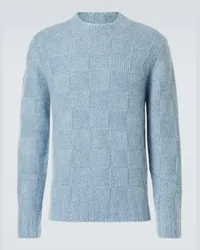 ALLUDE Pullover in cashmere e seta Blu