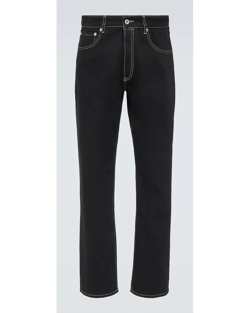 Kenzo Jeans regular Bara a vita media Blu
