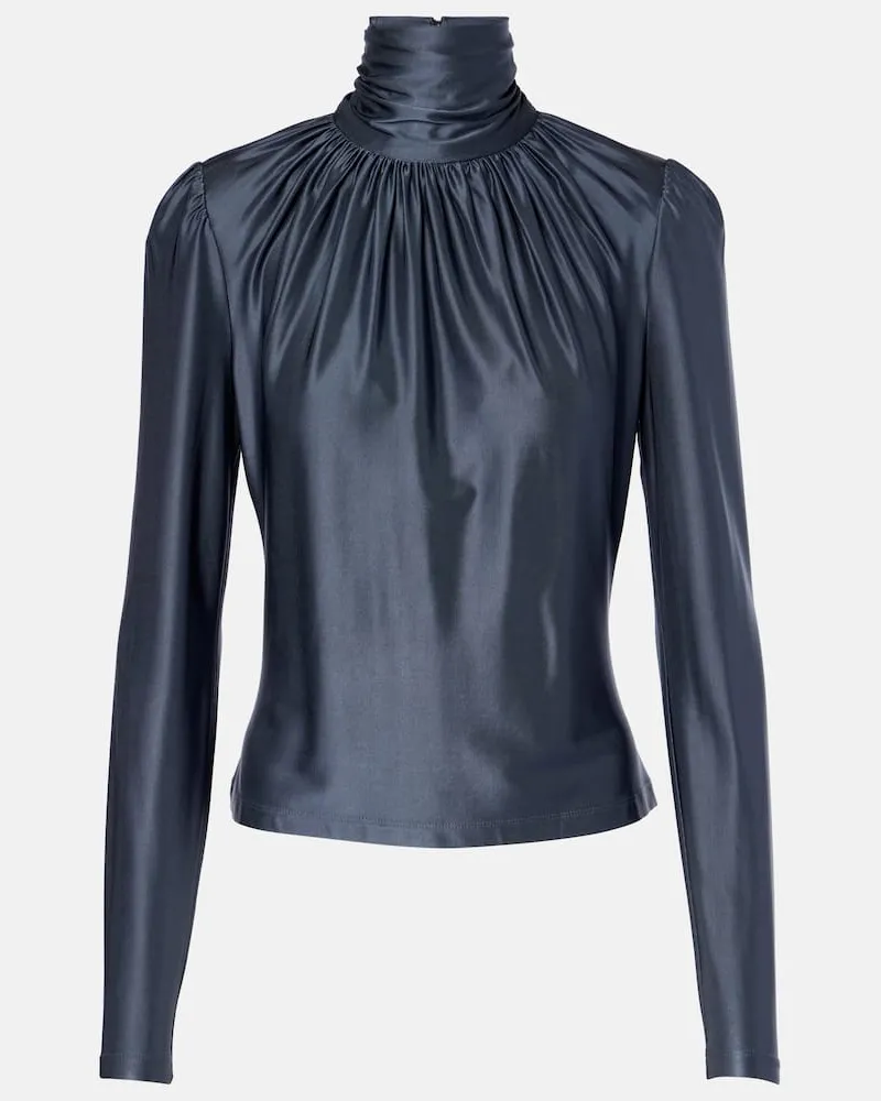 Paco Rabanne Top in jersey Nero