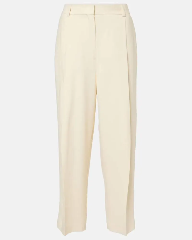 Totême Pantaloni regular a vita bassa Giallo