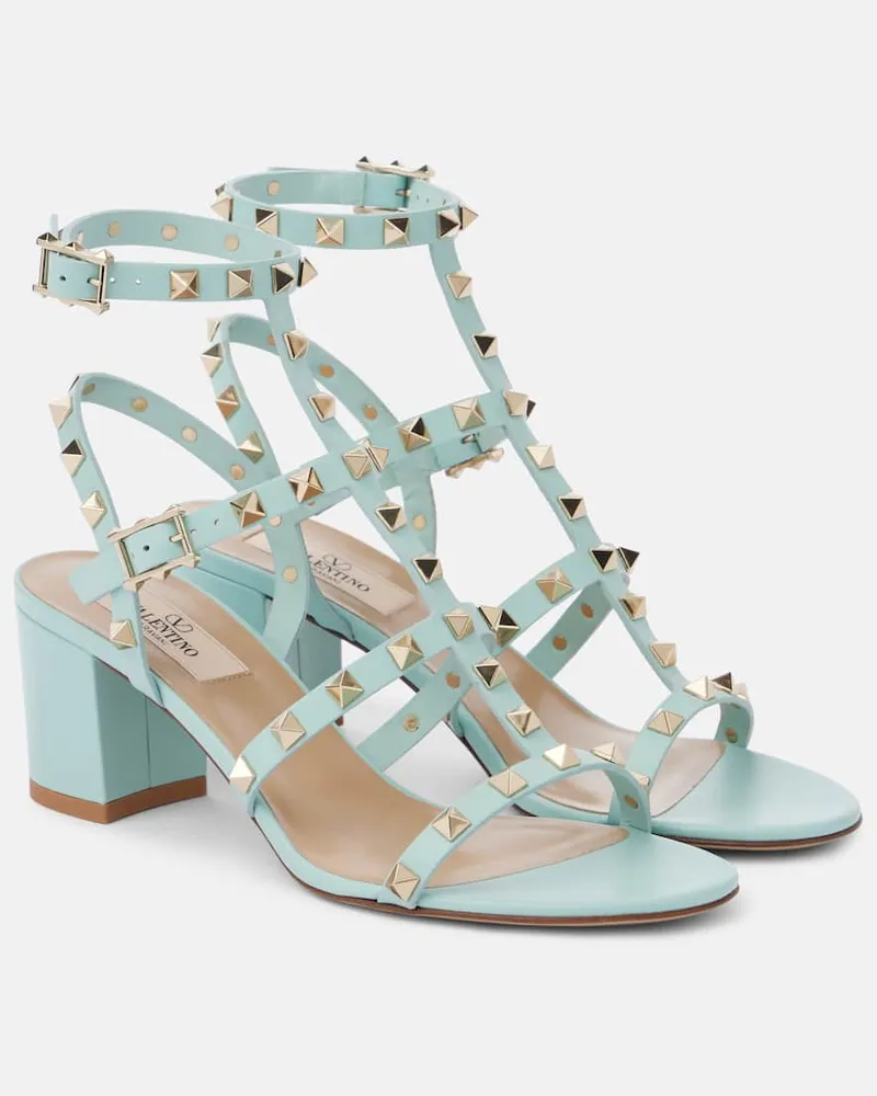 Valentino Garavani Sandali Rockstud Classic 60 in pelle Blu