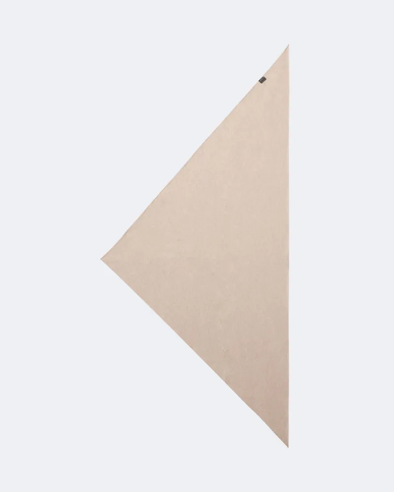 Brunello Cucinelli Sciarpa in cashmere Beige