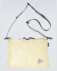 and wander Borsa a tracolla Sil Sacocha Cordura Bianco