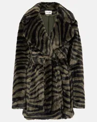 Diane von Furstenberg Giacca Tanesha in shearling sintetico Multicolore