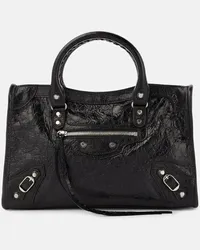 Balenciaga Borsa a spalla Le City Small in pelle Nero