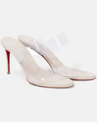 Christian Louboutin Sandali Just Loubi 85 in PVC Neutro