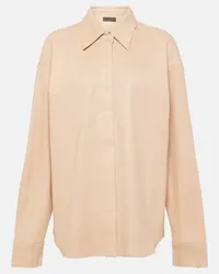 Stouls Top Simone in pelle Beige