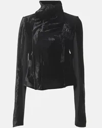 Rick Owens Giacca biker Nero