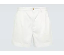 Shorts in twill di cotone