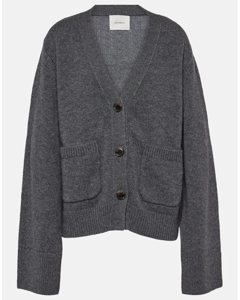 Lisa Yang Cardigan Danni in cashmere Grigio