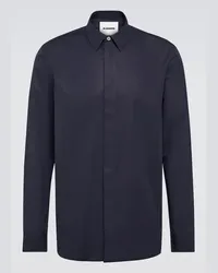 Jil Sander Camicia in cotone Blu