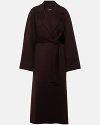 Max Mara Cappotto in lana Rosso