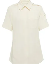 Victoria Beckham Camicia in crêpe Beige