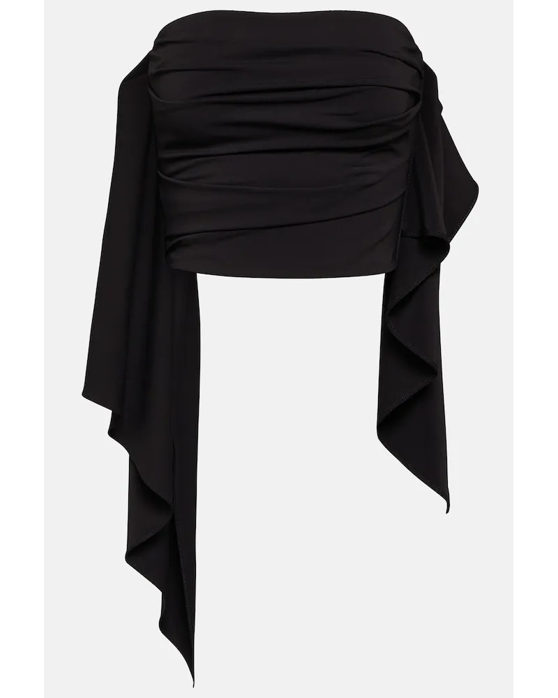 ATTICO Top con scollo bardot Rosa