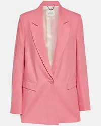 Dorothee Schumacher Blazer Colourful Lightness in cotone Rosa