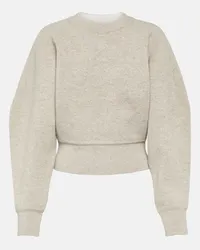 Alaïa Alaïa Pullover in misto lana Beige