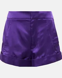 Tom Ford Shorts in raso Viola