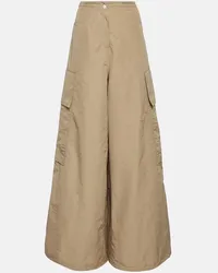 Palm Angels Pantaloni cargo oversize Beige