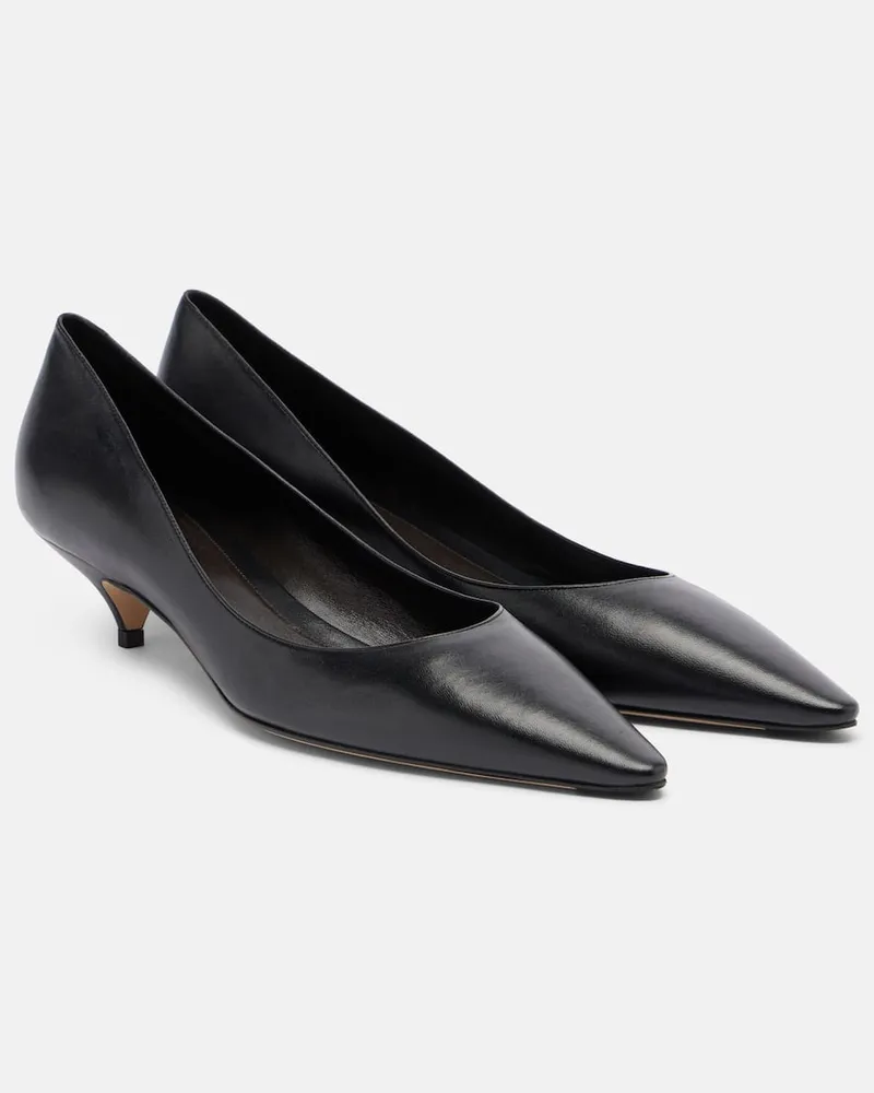 The Row Pumps Liisa in pelle Nero