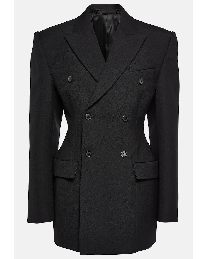 WARDROBE.NYC Blazer in lana Nero