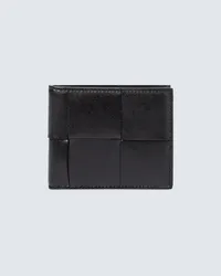 Bottega Veneta Portafoglio Cassette in pelle Nero