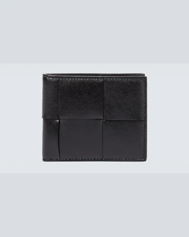Bottega Veneta Portafoglio Cassette in pelle Nero