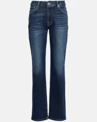 7 for all mankind Jeans regular Ellie a vita media Blu