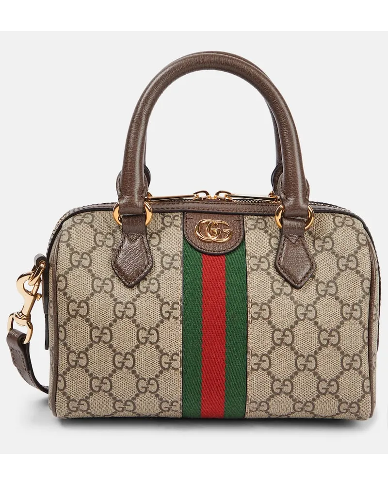 Gucci Borsa Ophidia Mini in canvas GG Beige