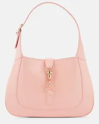 Gucci Borsa a spalla Gucci Jackie Small in vernice Rosa