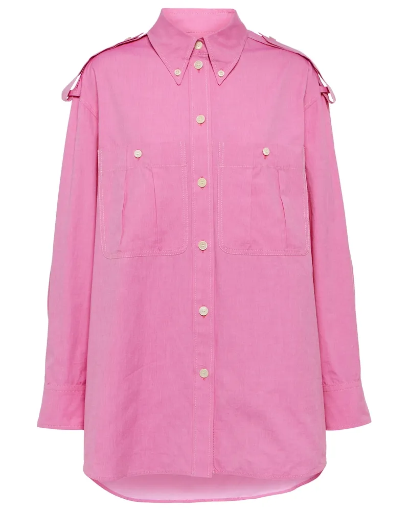 Isabel Marant Camicia Vinela in cotone Rosa