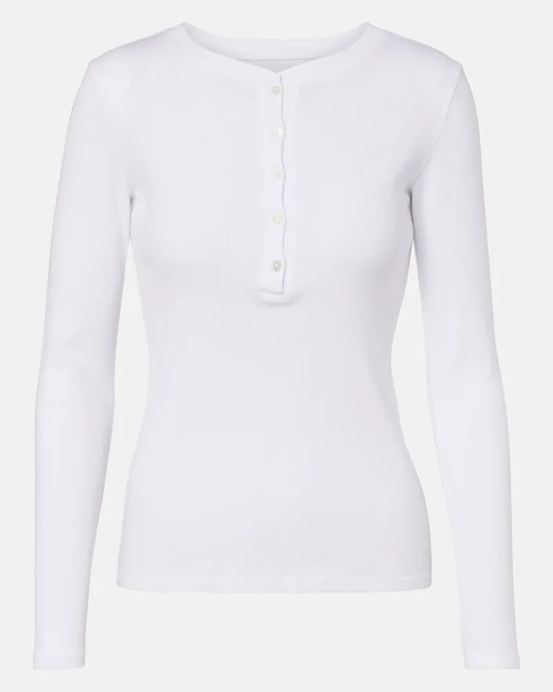 Nili Lotan Camicia Jordan in cotone Bianco
