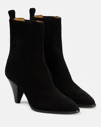 Isabel Marant Stivaletti Reliane in suede Nero