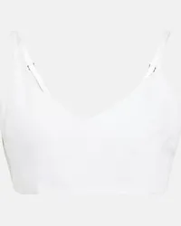 ASCENO Bralette Ezra in lino Bianco