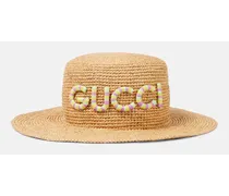 Gucci Cappello in paglia Beige