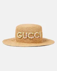 Gucci Cappello in paglia Beige