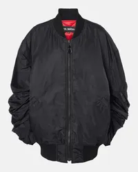 Junya Watanabe Bomber oversize in twill Nero