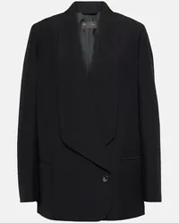 Loro Piana Blazer Sheri in lana vergine Nero