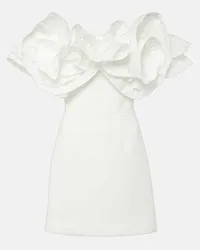 Rebecca Vallance Bridal - Miniabito Tessa con volant Bianco