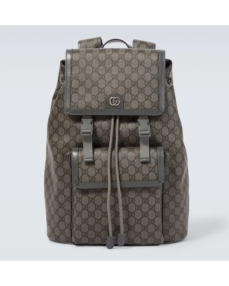 Gucci Zaino in canvas Ophidia GG Supreme Grigio