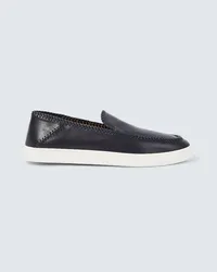 Giorgio Armani Slip-on Galleria 3 in pelle Nero