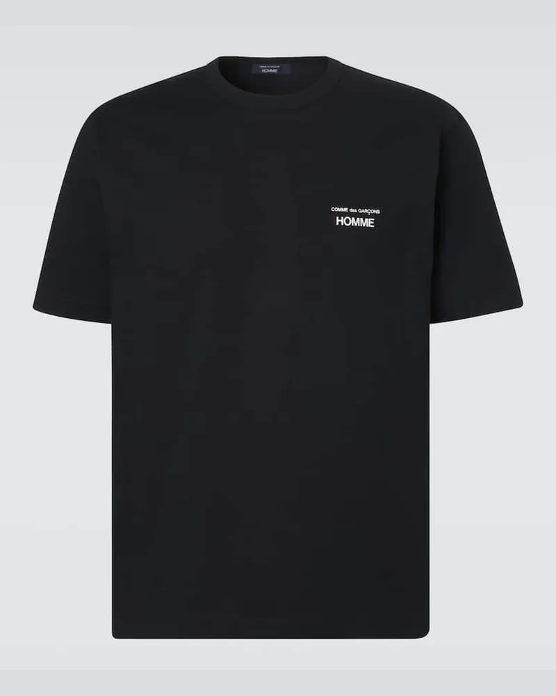 Comme des Garçons Comme des GarÃ§ons Homme T-shirt in jersey di cotone Nero