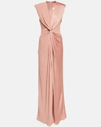 Max Mara Bridal - Abito Pilard con arricciatura Rosa