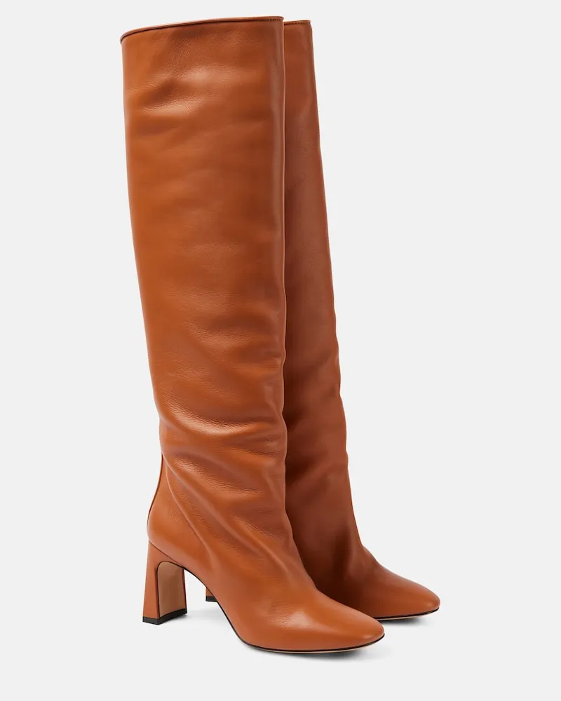SOULIERS MARTINEZ Stivali Roberta in pelle Marrone