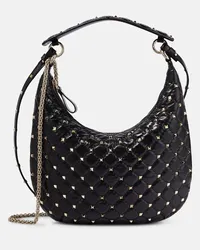 Valentino Garavani Borsa a spalla Rockstud Spike Small Nero