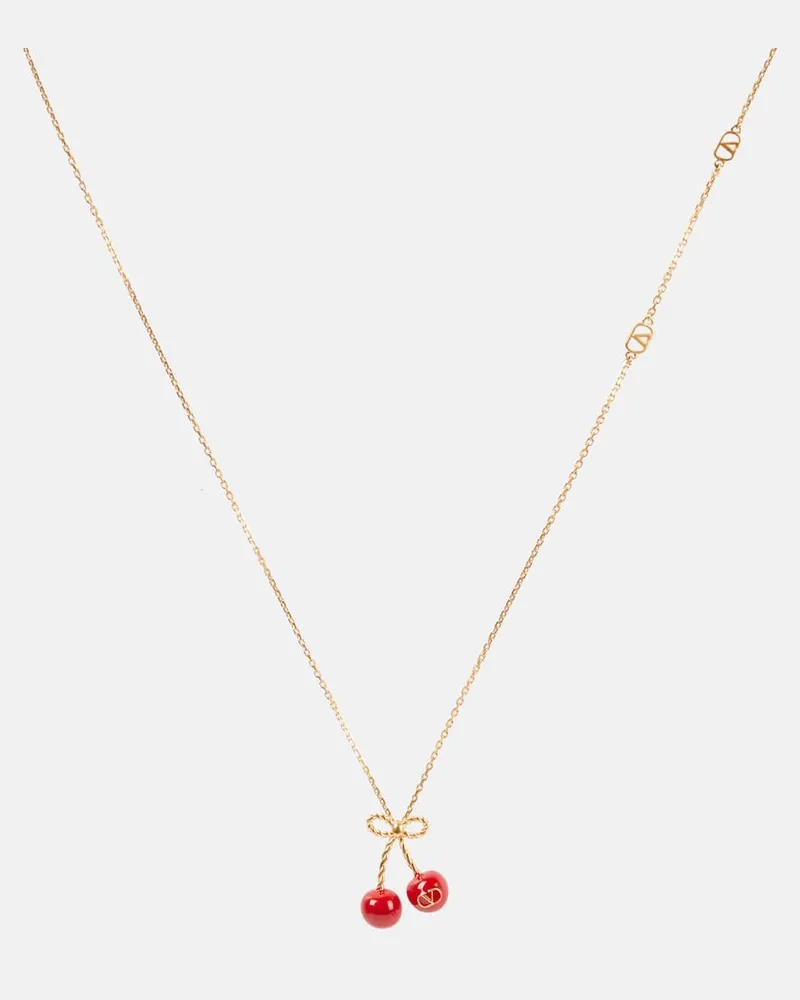 Valentino Garavani Collana Chez Valentino Cherryfic Oro