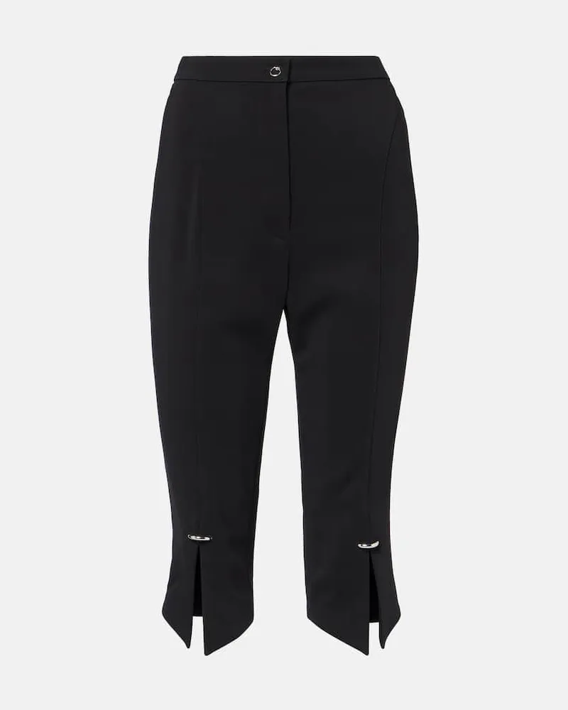 Thierry Mugler Pantaloni capri Nero