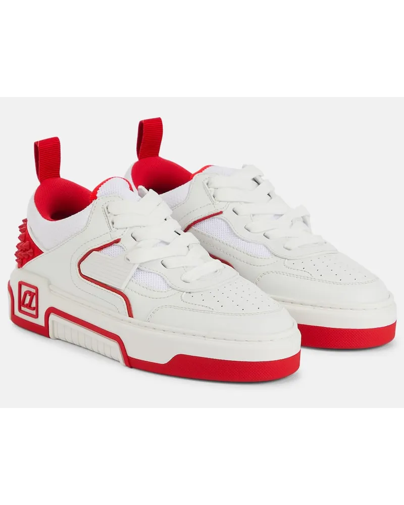 Christian Louboutin Sneakers Astroloubi in pelle Bianco