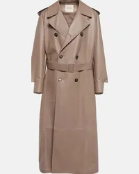 TOD'S Trench in pelle Beige